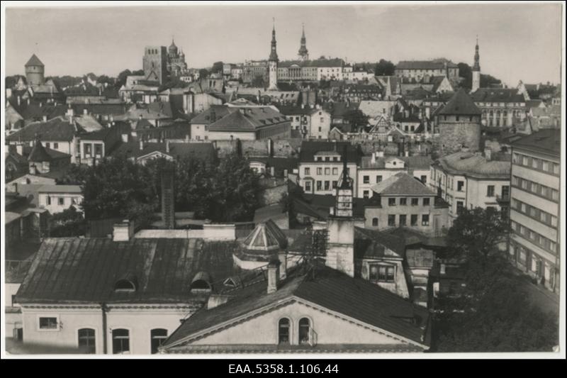 Vaade Tallinna vanalinnale