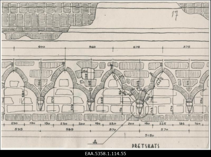 Fotokoopia Riia linnamüüri skeemist