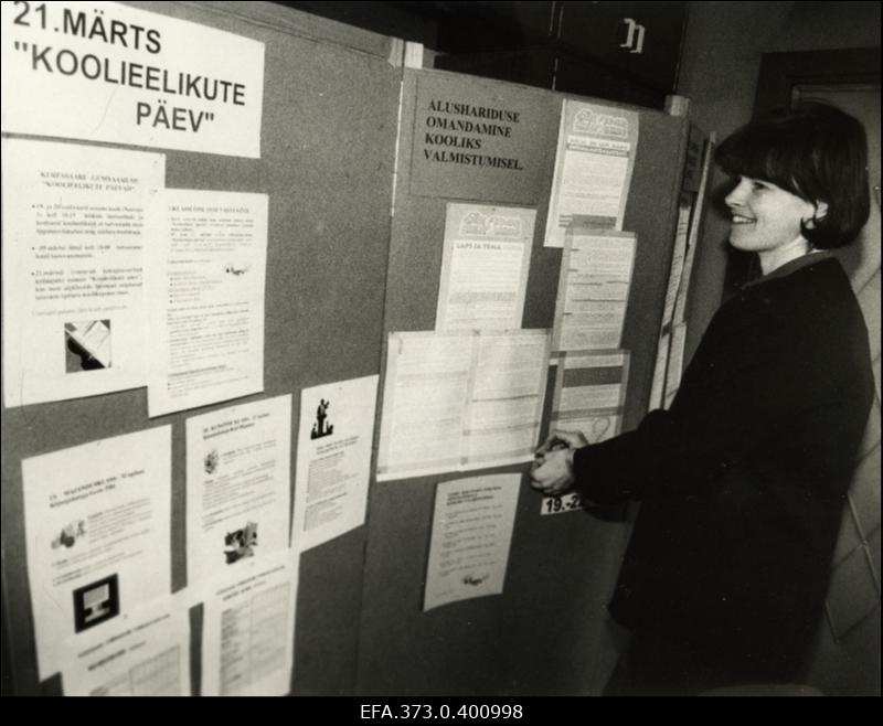 Kuressaare Gümnaasiumi algklasside õppealajuhataja Anu Saabas.