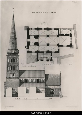 Fotokoopia Jakobi kiriku skeemist  duplicate photo