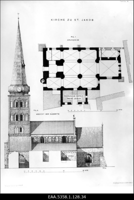 Fotokoopia Jakobi kiriku skeemist  duplicate photo