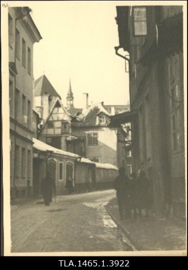 Vana-Posti tn, paremal Rosenbergi maja.