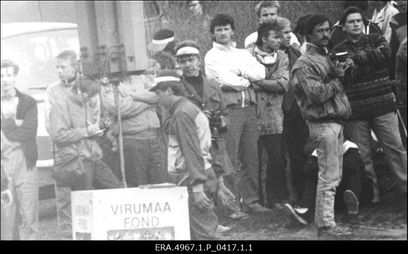 Ida-Virumaal fosforiidikaevanduse rajamise vastu suunatud meeleavaldus Rakveres.