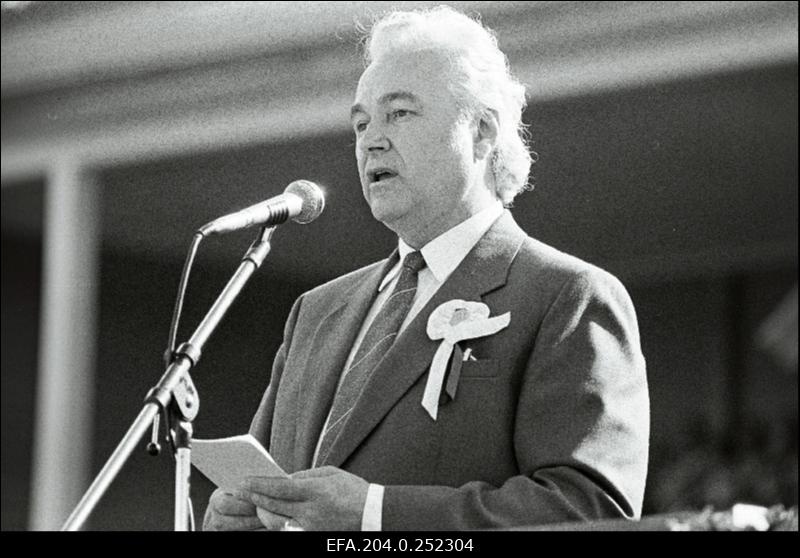 Tartu laulupüha. A. Rüütel.