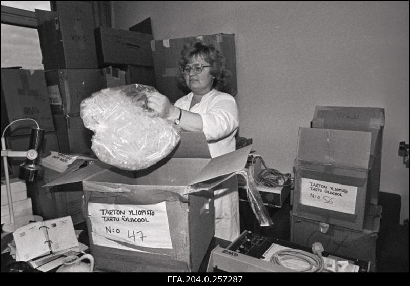 Haiglavarustust Tartu Kliinilisse Haiglasse Soomest.