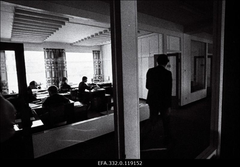Tartu Mööblikombinaadi kontoriruum.
