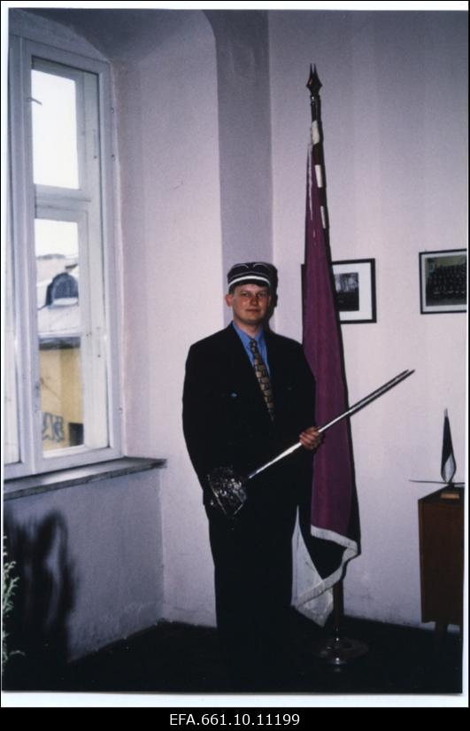 Korporatsioon Vironia liige Indrek Nuume (c.1996 II).