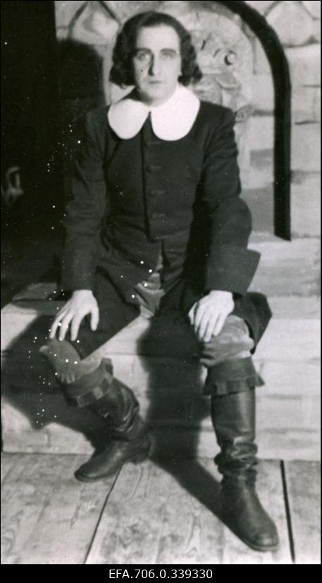 Tenor Rudolf Jõks teatris "Vanemuine"