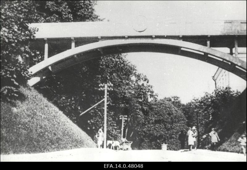 Vaade Kuradisillale Tartus