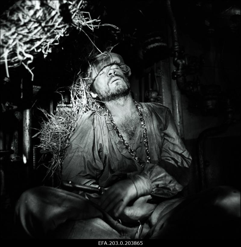 Tallinnfilmi mängufilm "Arabella, mereröövli tütar". Piraat Rašid (Priit Pärn).