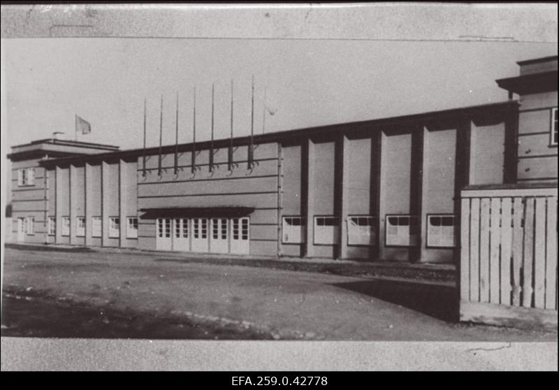 Tartu Tamme staadioni tribüün.