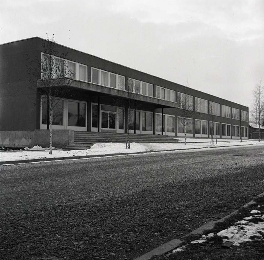 Tartu Metsakombinaat, vaade kontorihoonele