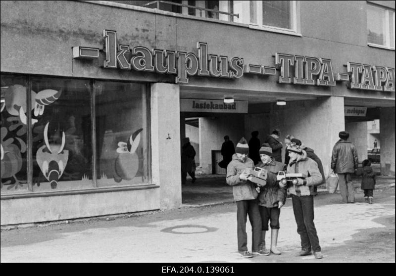 Kaupluse Tipa - Tapa välisvaade.
