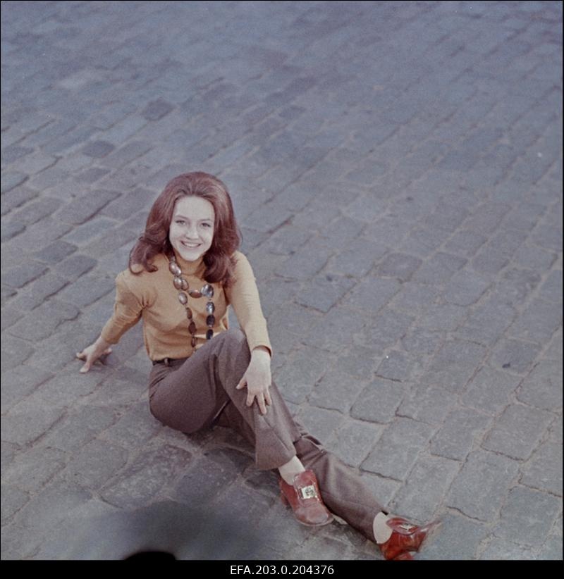 Gunta Virkava Tallinnfilmi mängufilmis "Don Juan Tallinnas".