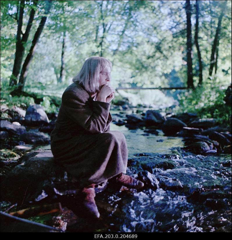 Arvo Kukumägi Meleleivi rollis Tallinnfilmi mängufilmis "Hundiseaduse aegu".