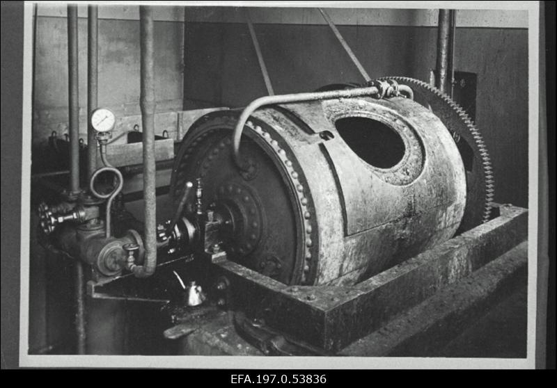 Tartu linna tapamaja Bodewils-tüüpi utiliseerimisaparaat.