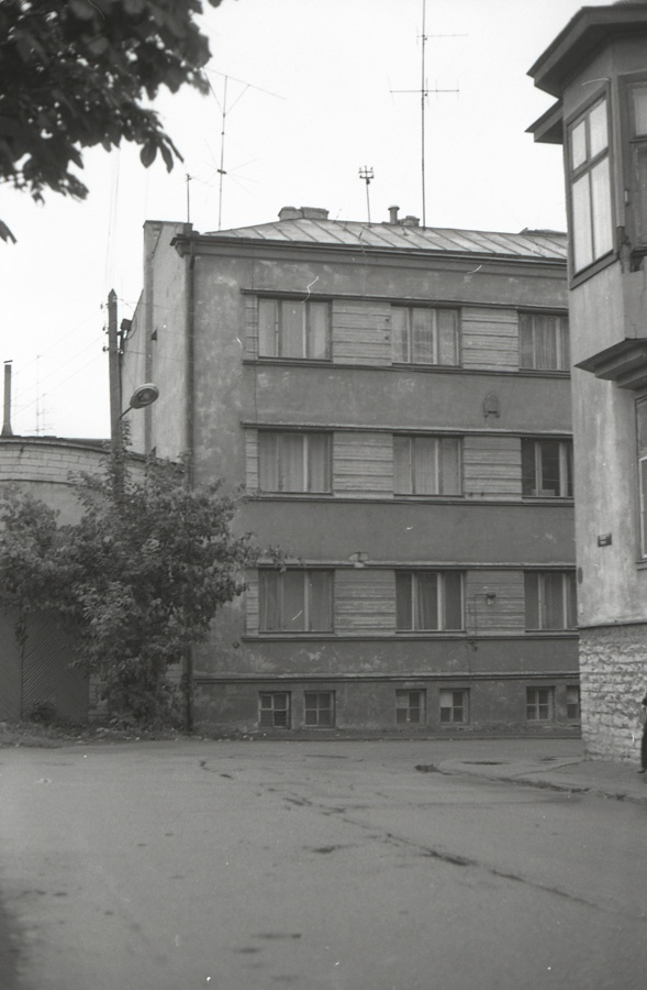 Korterelamu Süda 2a Tallinnas, vaade. Arhitektid Eugen Habermann, Ernst Kühnert