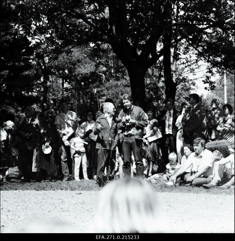 Konstantin Pätsi ausamba taasavamine Tahkurannas.