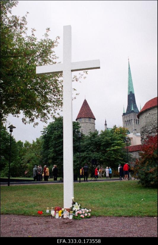 Mälestusmärk uppunud parvlaevale Estonia.