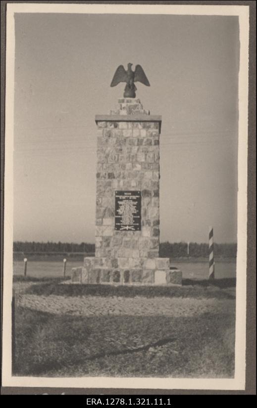 Kriuša lahingu mälestusmärk.