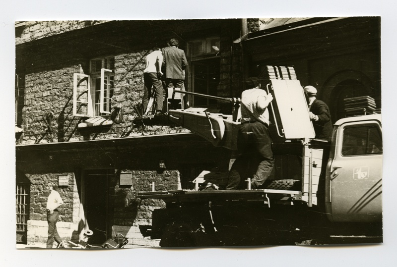 Eesti Telefilmi filmivõtted kapten Hermann Tõnissoost