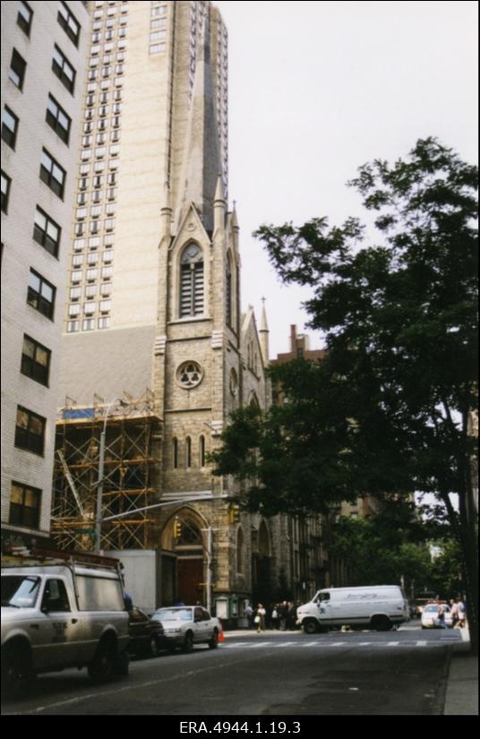 Ernst Jaaksoni matusetalitus New Yorgi Immanueli Luteri kirikus.