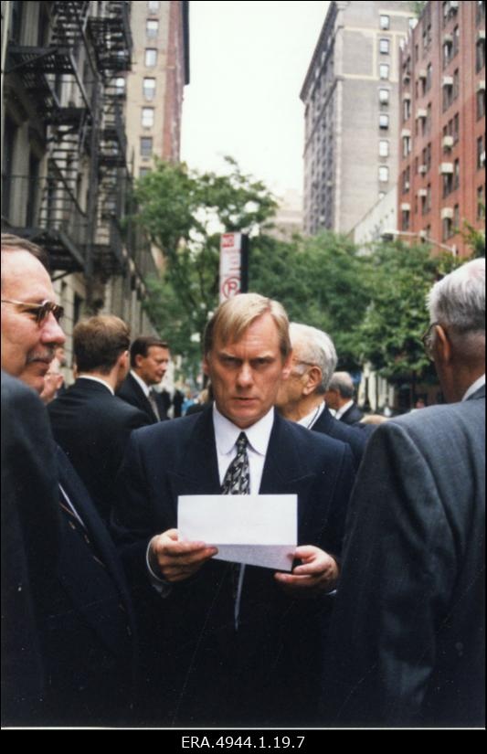 Ernst Jaaksoni matusetalitus New Yorgi Immanueli Luteri kirikus.