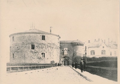 Foto. Paks Margareeta Tallinnas - poliitiline vangla tsaariajal, kus istus kinni ka Läänemaa revolutsionääre 1905.a.  duplicate photo