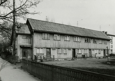 Tööliselamu Tartus, hoone vaade. Arhitekt Arnold Matteus  duplicate photo
