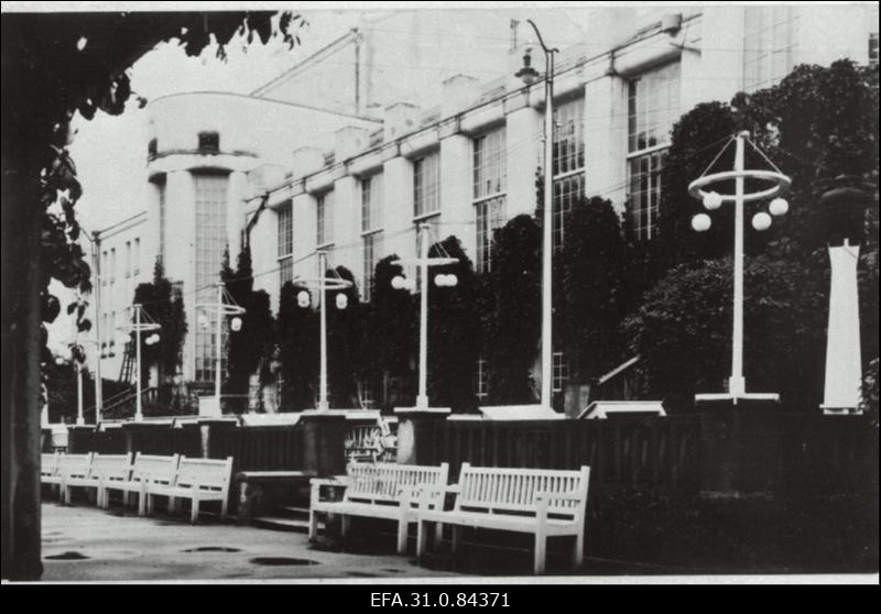 Vanemuise teatri välisvaade.