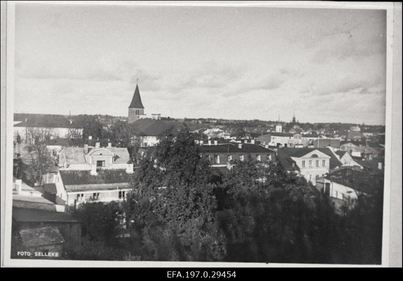 Tartu linna vaade.