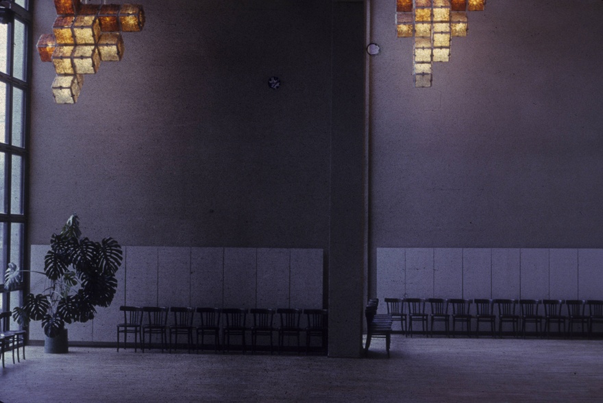 Haapsalu kultuurikeskus: väike saal. Arhitekt Ado Eigi, sisearhitekt Maire Kangur