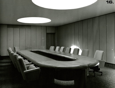 Ametiühingute Maja suur saal, interjöörivaade. Arhitekt Henno Sepmann  duplicate photo