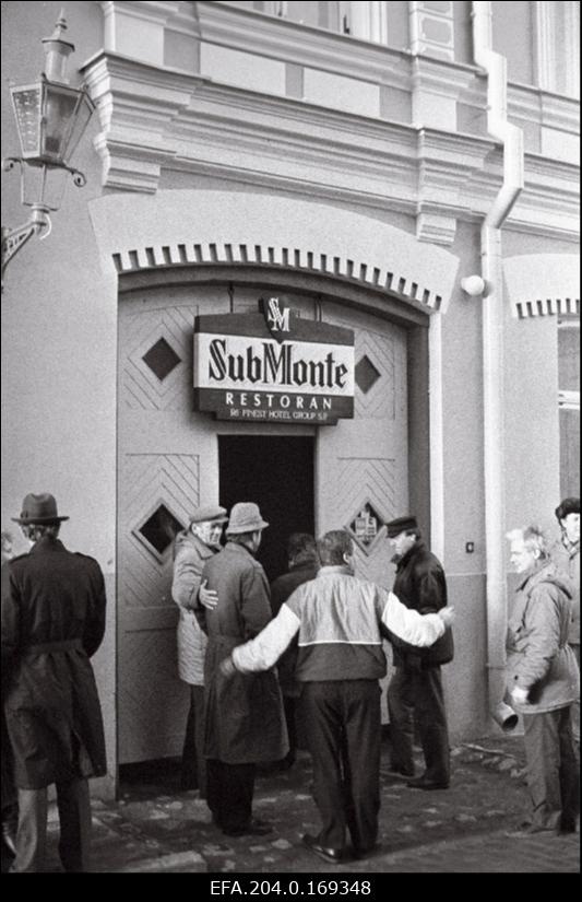 Sub Monte restoran Rüütli tänavas.