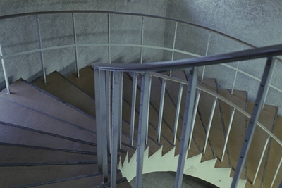 EKP rajoonikomitee administratiivhoone Kentmanni tänaval, vaade trepile. Arhitekt Heili Volberg, sisearhitekt Maire Kangur  duplicate photo