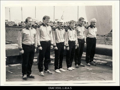 EÜE-87 töösuve avamine Tallinnas Linnahalli juures II  duplicate photo
