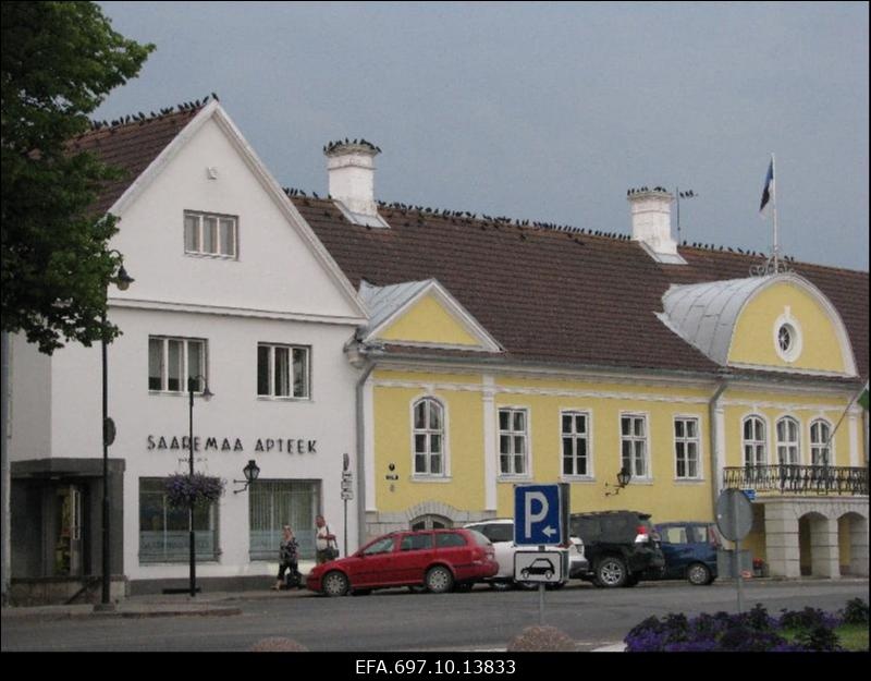 Kuressaare peaväljak.