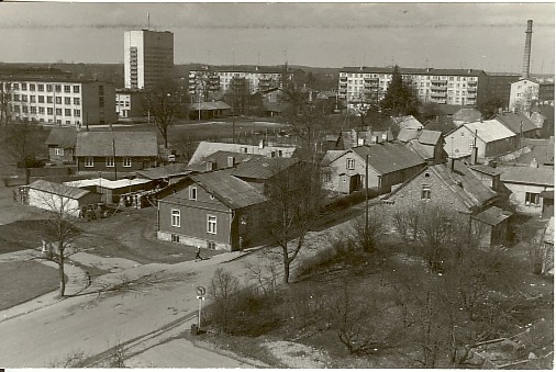 foto Paide  Suur-Aia tänav 1985