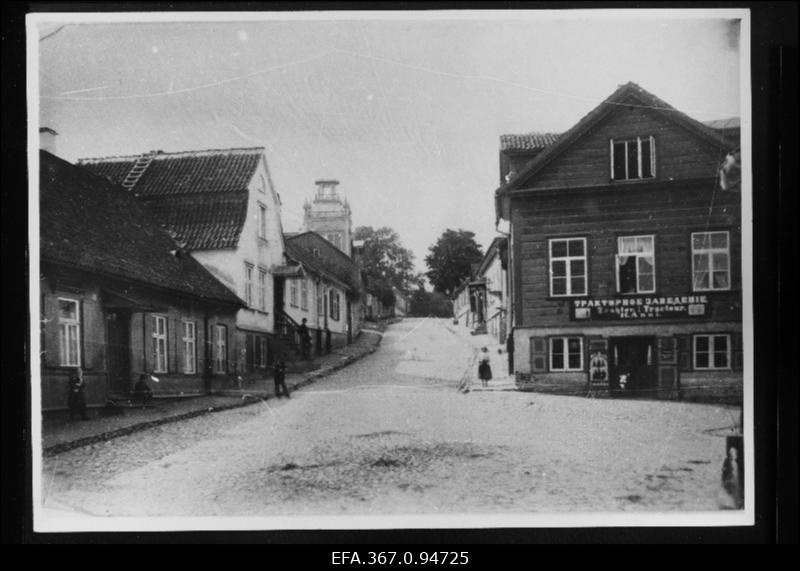 Jakobi tänav Tartus.