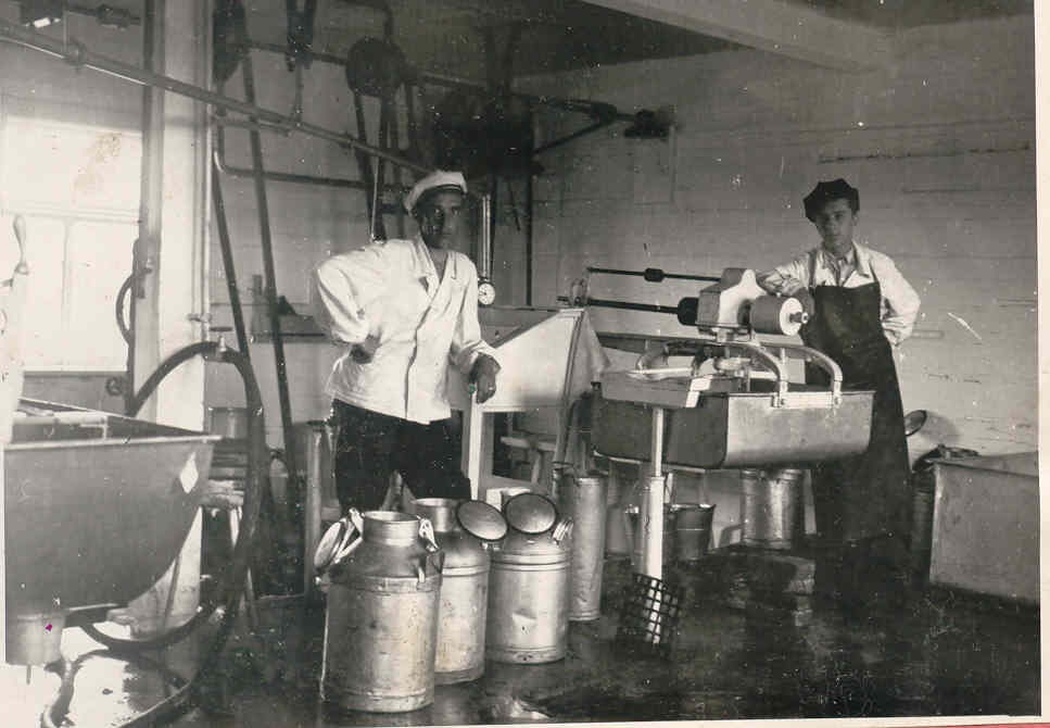 Kadrina Võitööstuses piimavastuvõtu ruum
