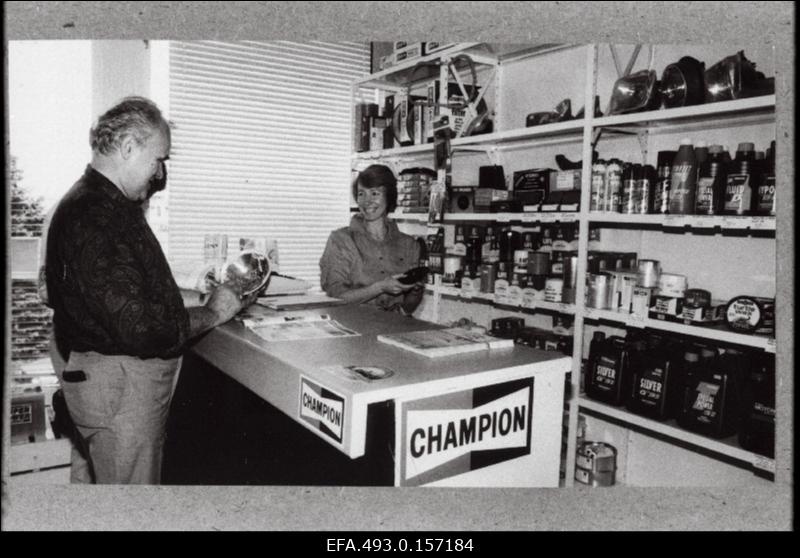 AS Velket autode varuosade kauplus Viimsis.