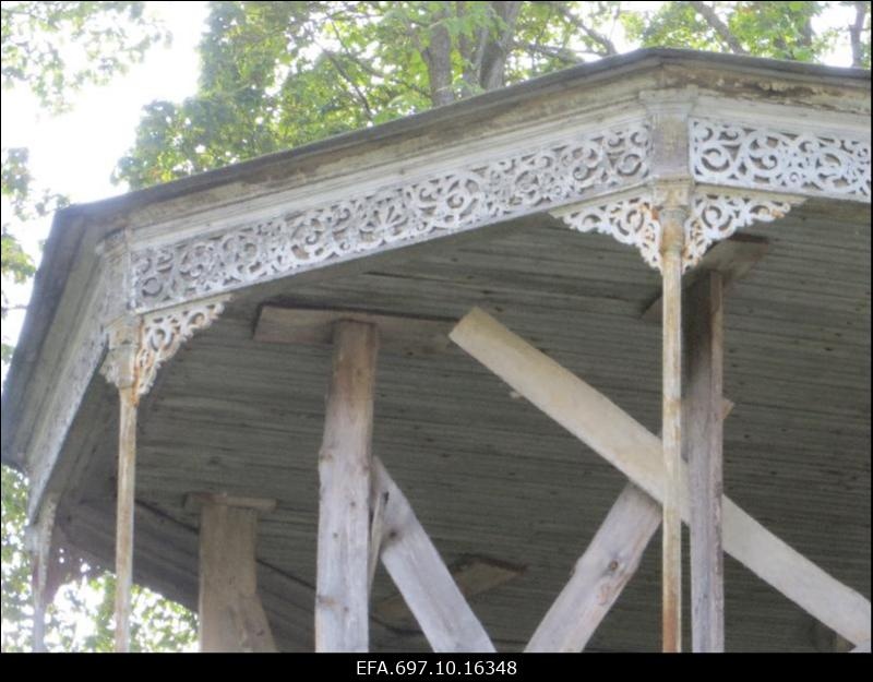 Kreenholmi direktori Schowcrossi elamu. Puitdekoor.