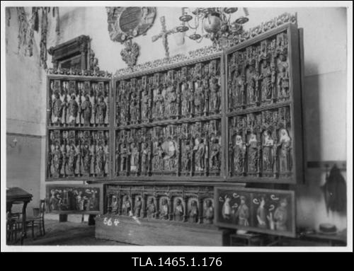 Niguliste kiriku endine  peaaltar aastast 1482, Herman Rode maal.