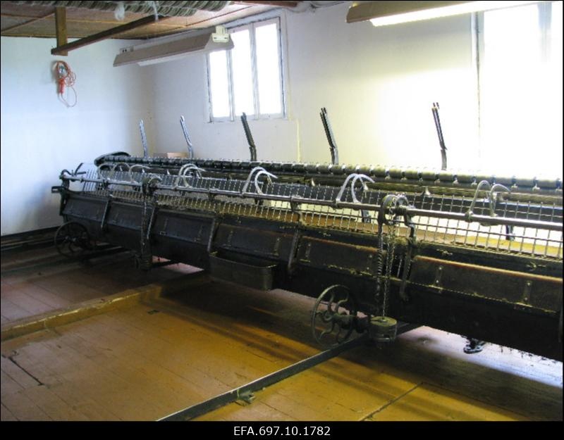 Kabala villaveski-muuseumi sisevaade.