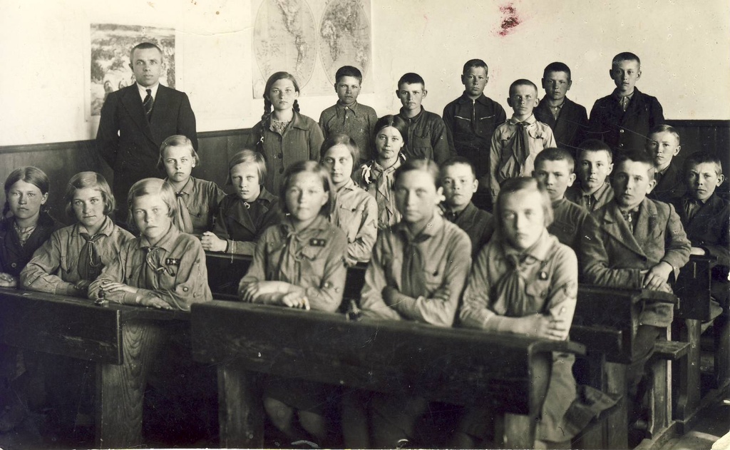 Värska algkooli 5. ja 6. klass.