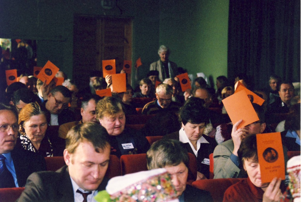 8. Seto Kongress Värska Kultuurikeskuses. Hääletamine