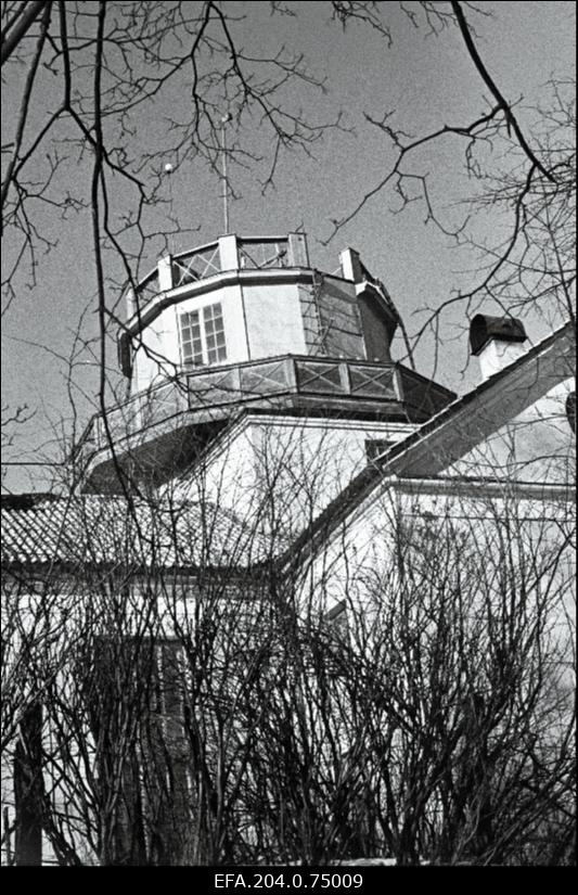 Vaade Tartu observatooriumile, kus 1813-1838.a. töötas astronoom W. Struve.