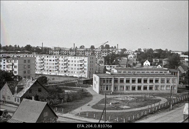Vaade uusehitusele Tartus