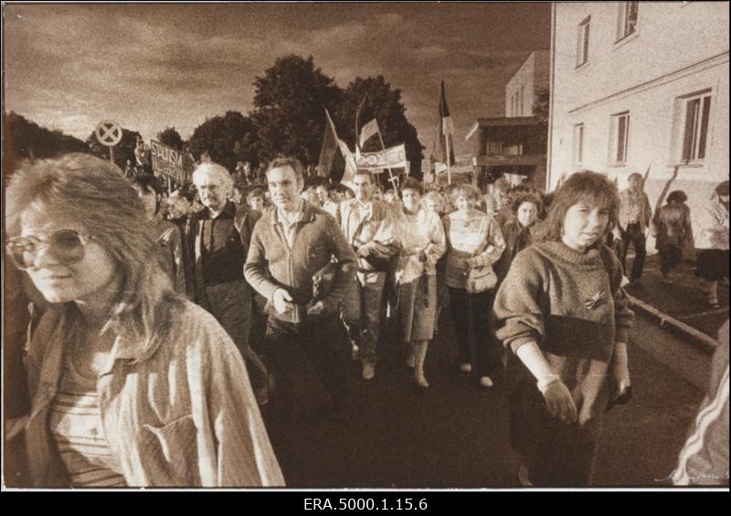 Mälestusrongkäik 1941. a juuni suurküüditamise puhul.