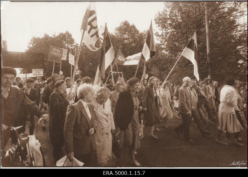 Mälestusrongkäik 1941. a juuni suurküüditamise puhul.